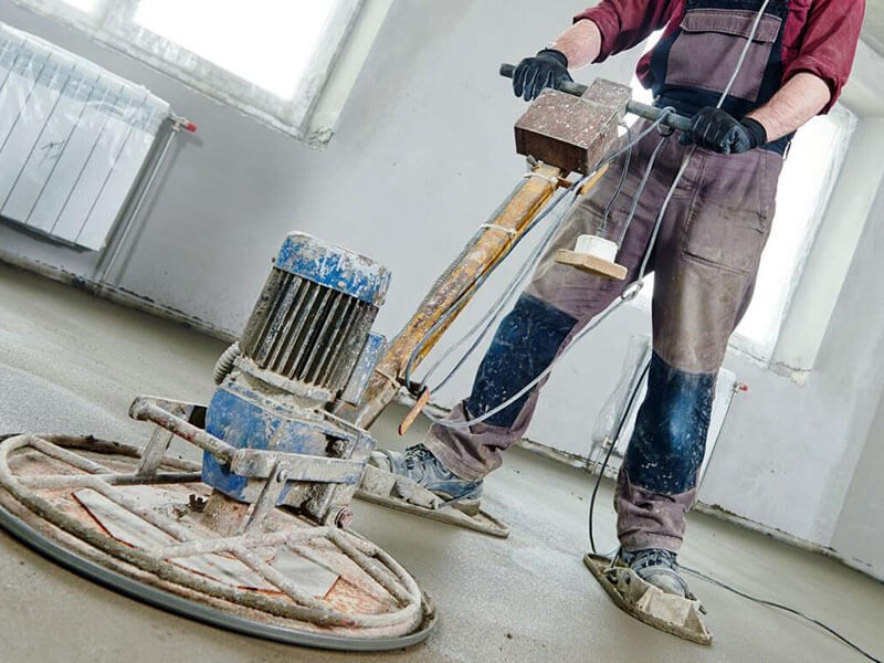 Полусухая стяжка пола